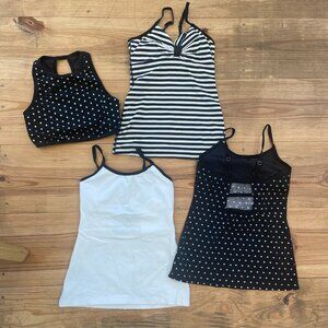 Kate Spade x Beyond Yoga Activewear Tops and Bralette size Small